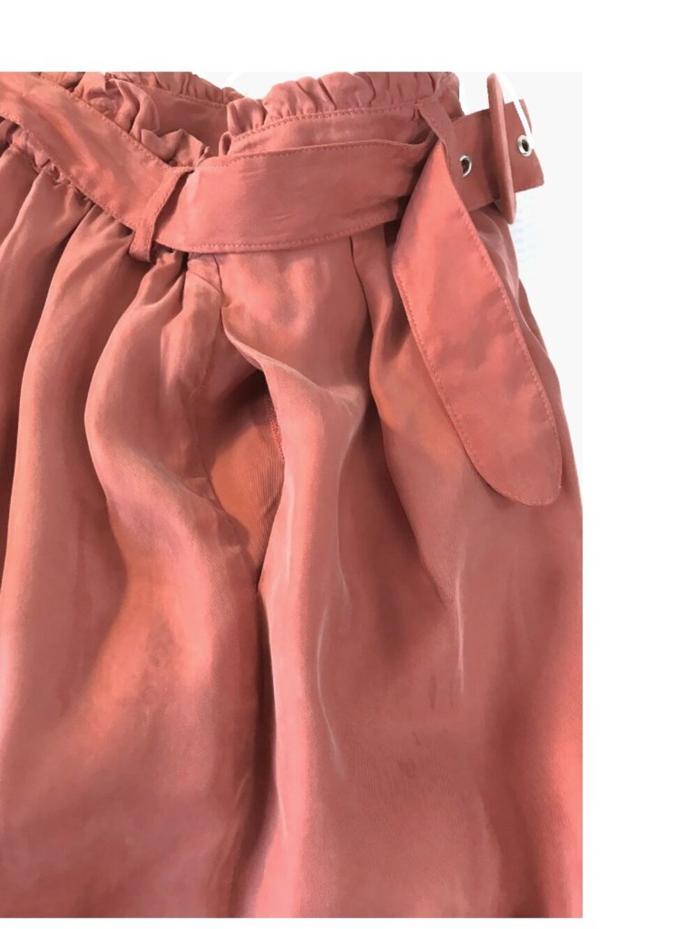 Sadie & Sage – Terracotta Belted Shorts | High Waist Paper Bag | NWT Size Small - Picture 10 of 10